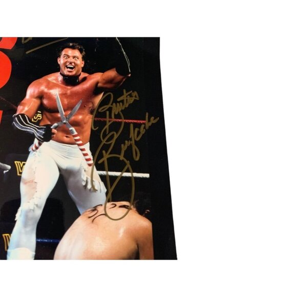 Signed Brutus the Barber Beefcake WWF 8x10 Photo Personalized Autograph - Picture 4 of 5